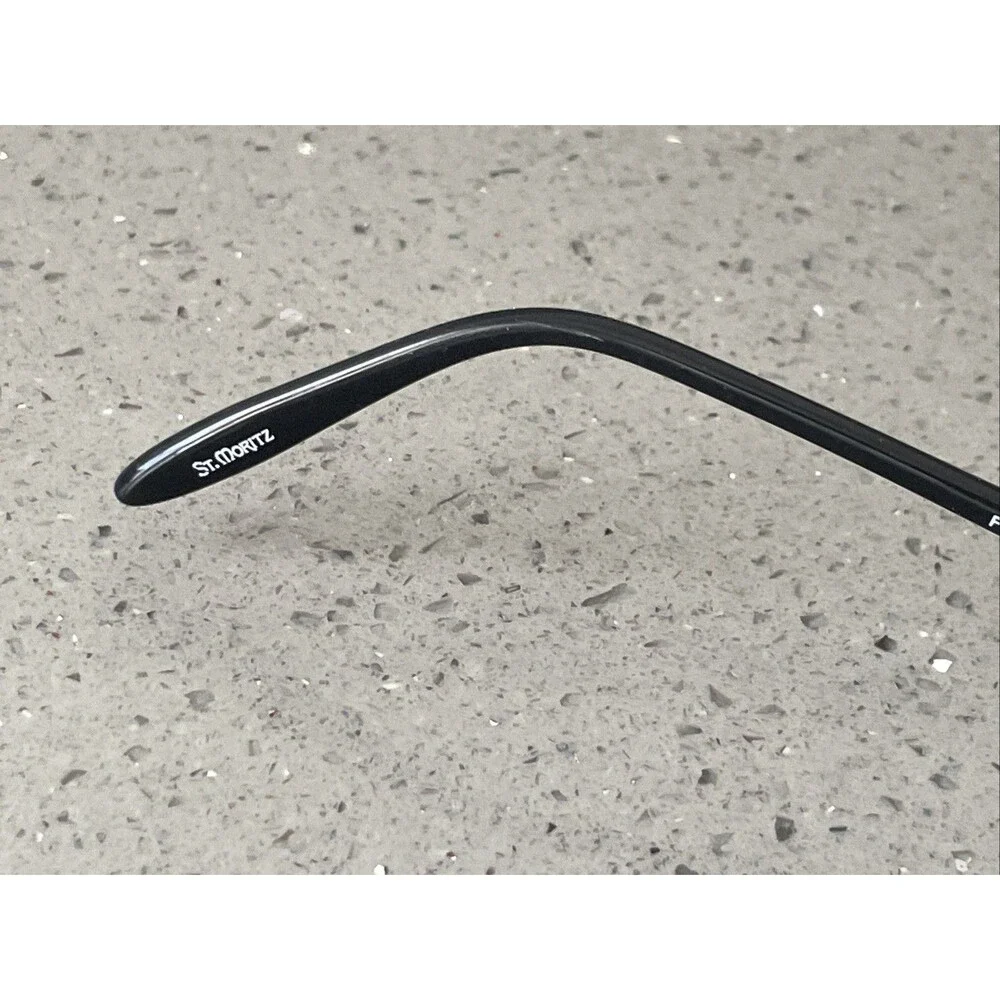 St Moritz Dorinda Eyeglasses Frames ONLY Forest 49-17-135 black green full rim